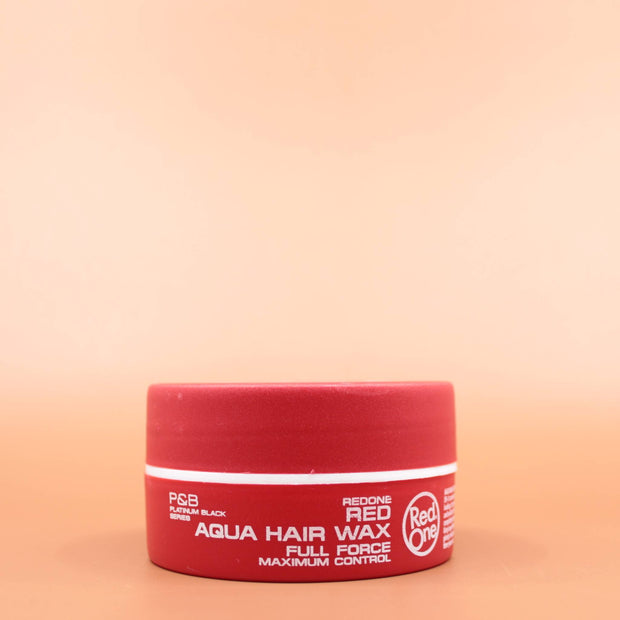 RED ONE Aqua Hair Wax Red 150ml in der Vorderansicht.