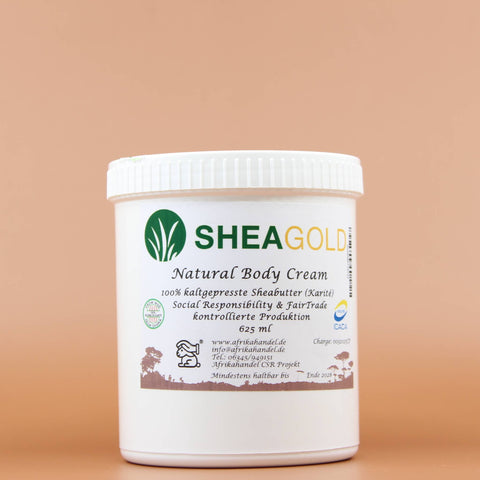 SHEA GOLD 100% Natural Fair Trade Sheabutter 625ml