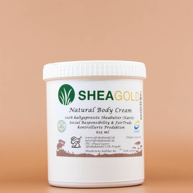 SHEA GOLD 100% Natural Fair Trade Sheabutter 625ml