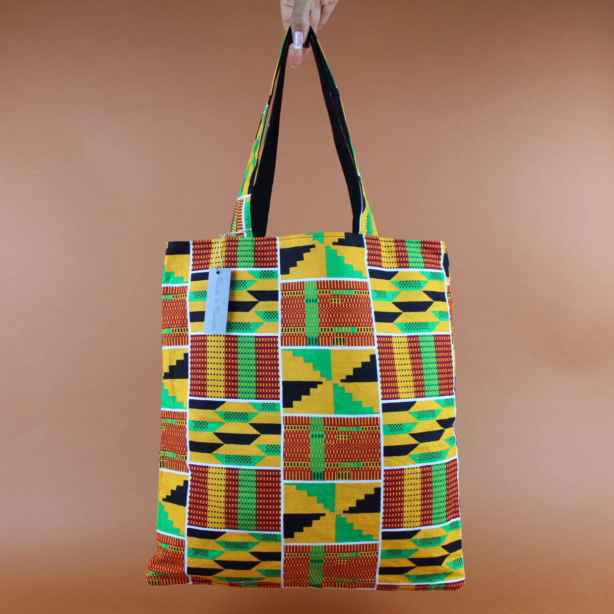 SonnenNaht Afro Shopper Gelb Vorderansicht