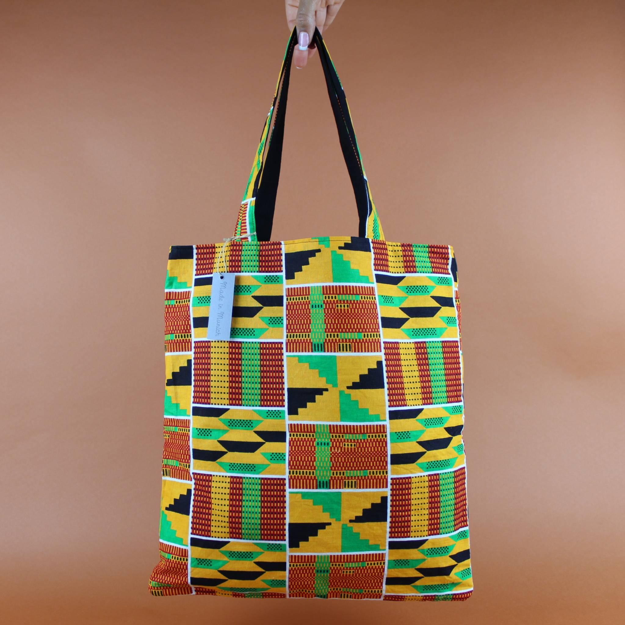 SonnenNaht Afro Shopper Gelb Vorderansicht
