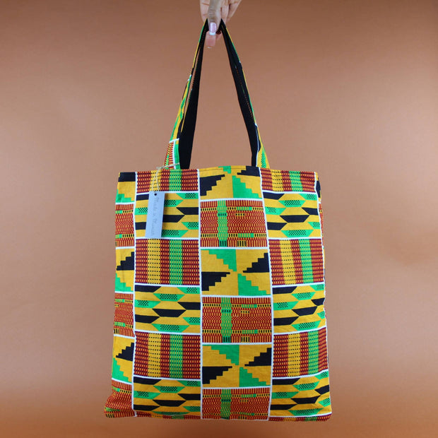 SonnenNaht Afro Shopper Gelb Vorderansicht