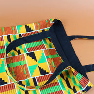 SonnenNaht Afro Shopper Gelb Detailansicht Innenfutter