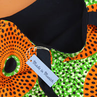 SonnenNaht Afro Shopper Orange Detailansicht Innenfutter