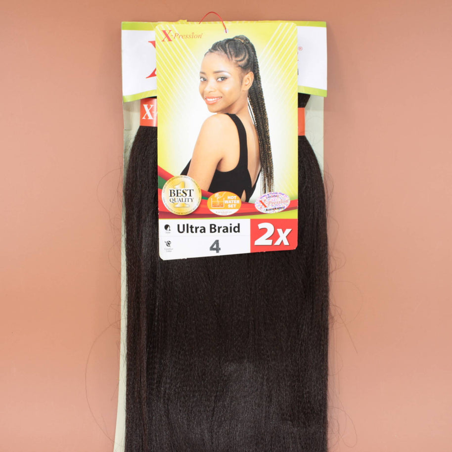 Kusthaar X-Pression Braiding Hair Pre-Stretched, Farbe Mittelbraun #2