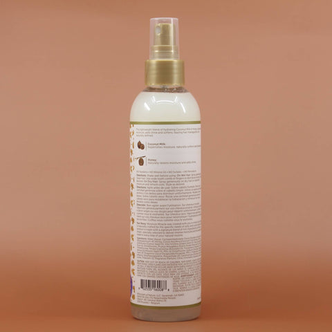 AFRICAN PRIDE Coconut Honey Leave-In Spray 237ml Flasche zum Sprühen Rückseite