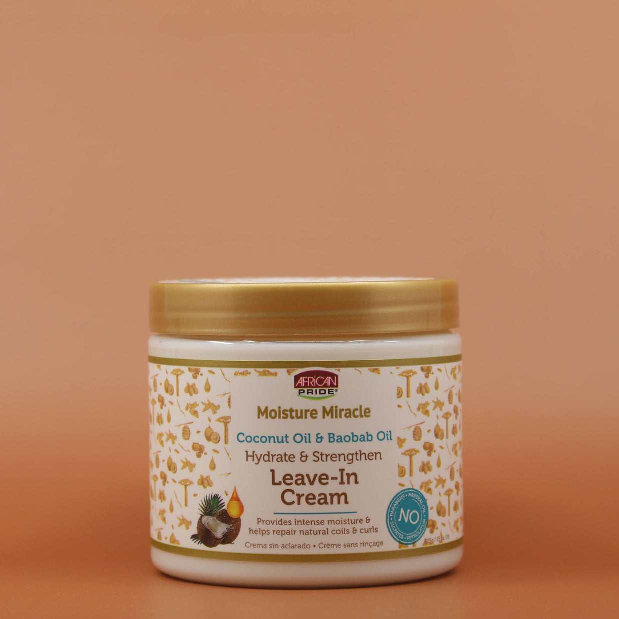 AFRICAN PRIDE Coconut Leave-In Creme 425g Behälter Vorderseite