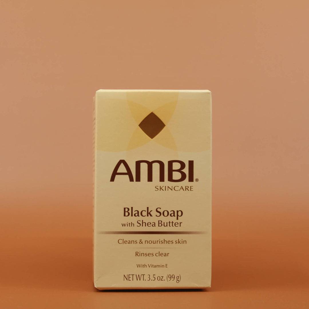 AMBI Black Soap Shea Butter 99g Packung Vorderseite