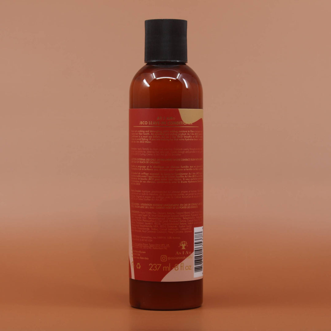 AS I AM Jamaican Black Castor Oil Leave-In Conditioner 237ml Tube Rückseite