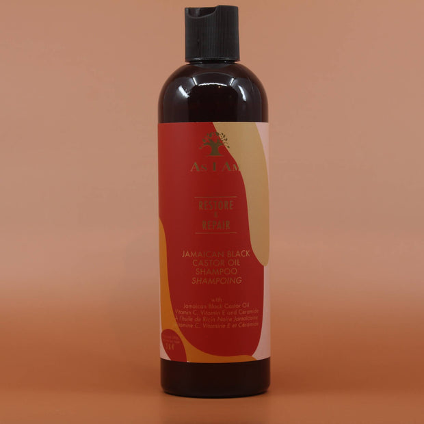 AS I AM Jamaican Black Castor Oil Shampoo 355ml Tube Vorderseite