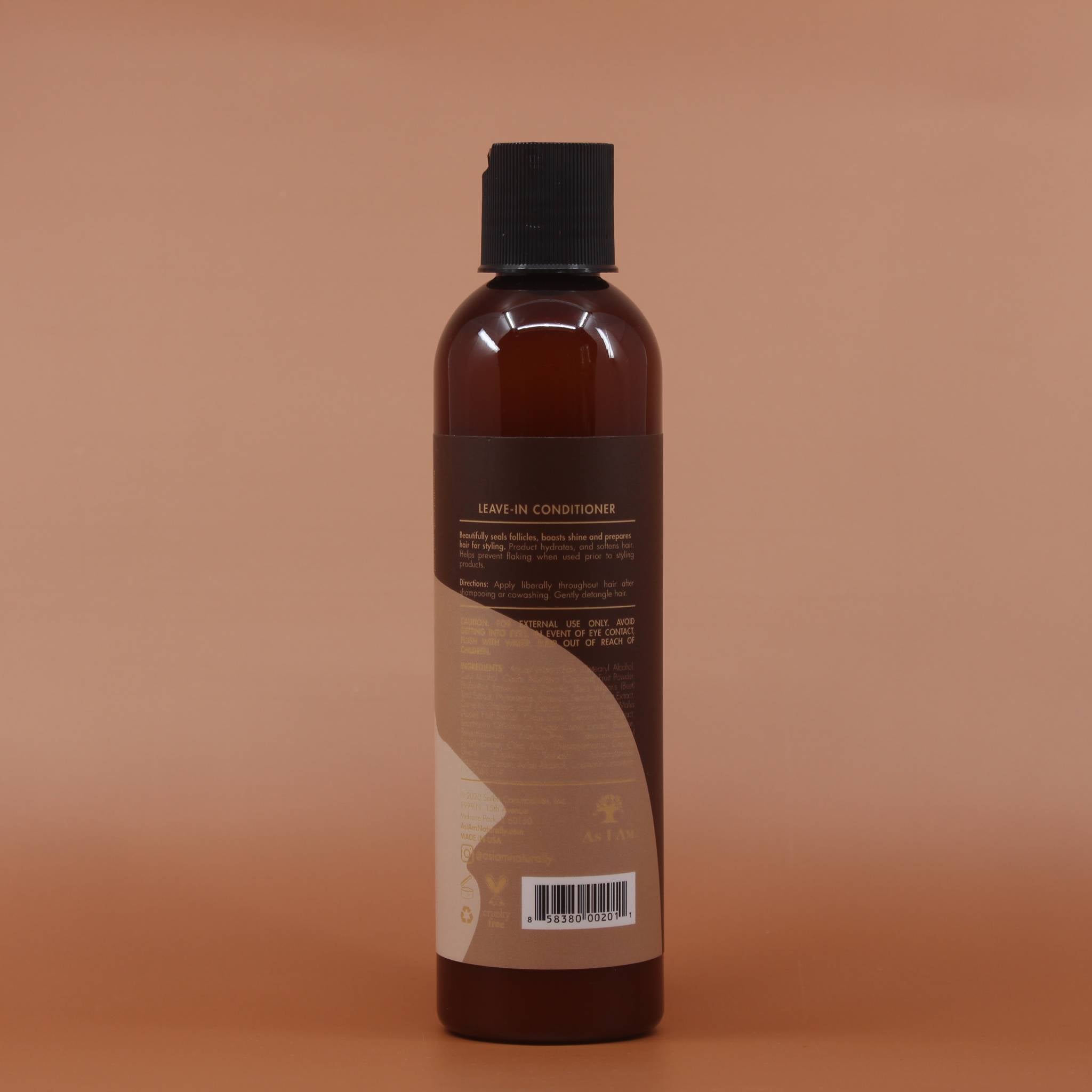 AS I AM Leave-In Conditioner 237ml Tube Rückseite