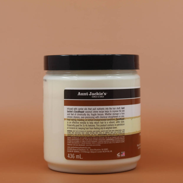 AUNT JACKIE'S Coco Repair Deep Conditioner 426g Rückseite