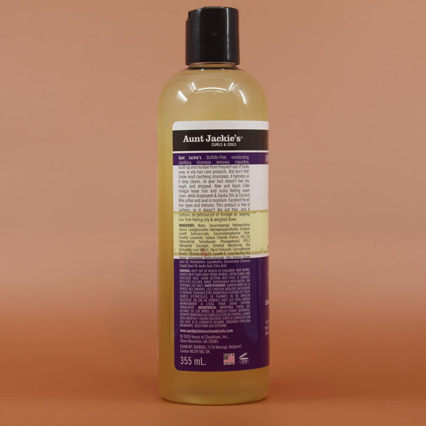 AUNT JACKIE'S Grapeseed Clarifying Shampoo 355ml Rückseite