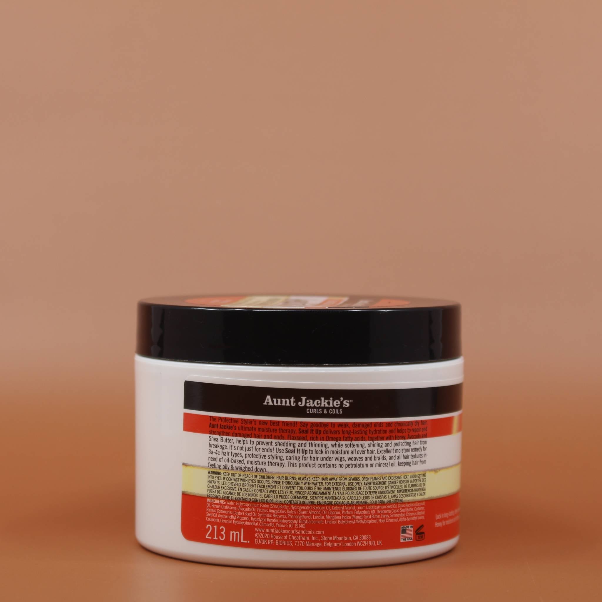 AUNT JACKIE'S Hydrating Butter Leave-In Conditioner 213g Rückseite