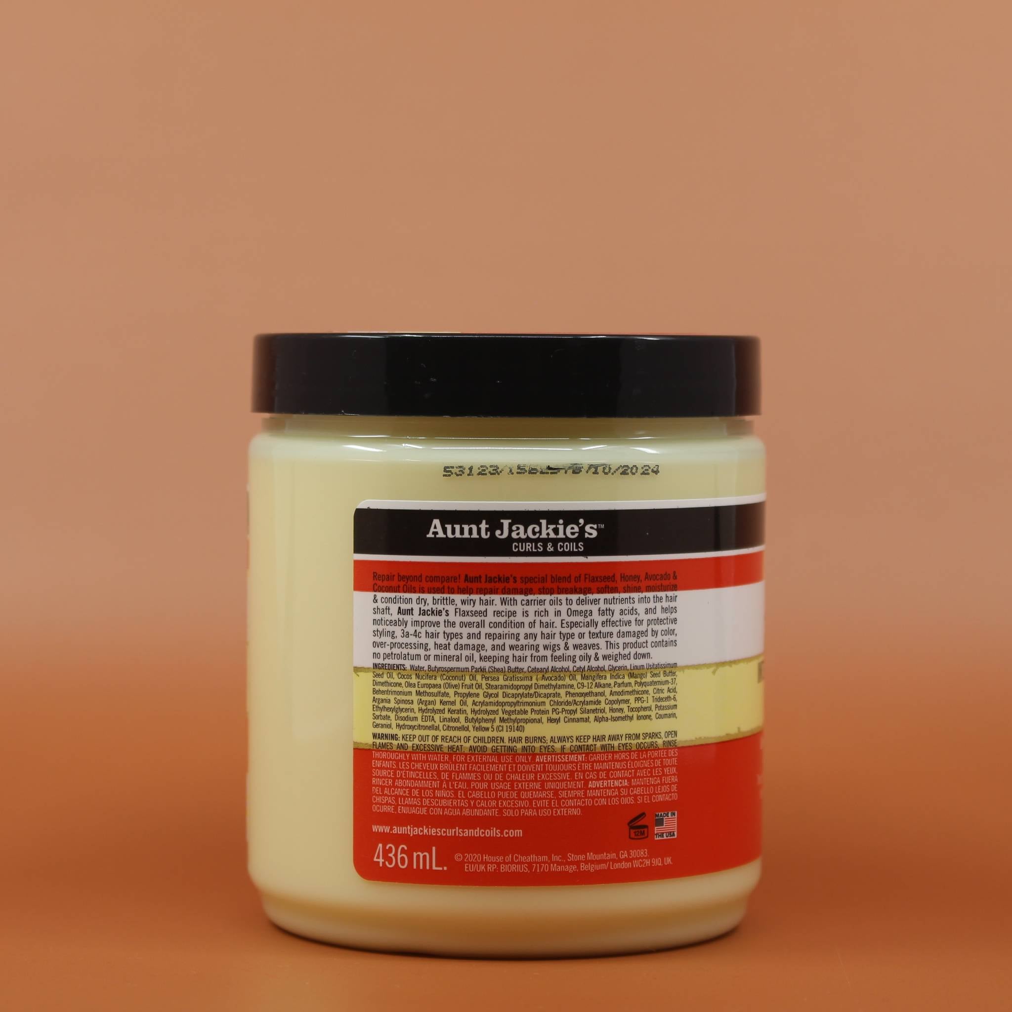 AUNT JACKIE'S Intensive Repair Conditioning Masque 426g Rückseite