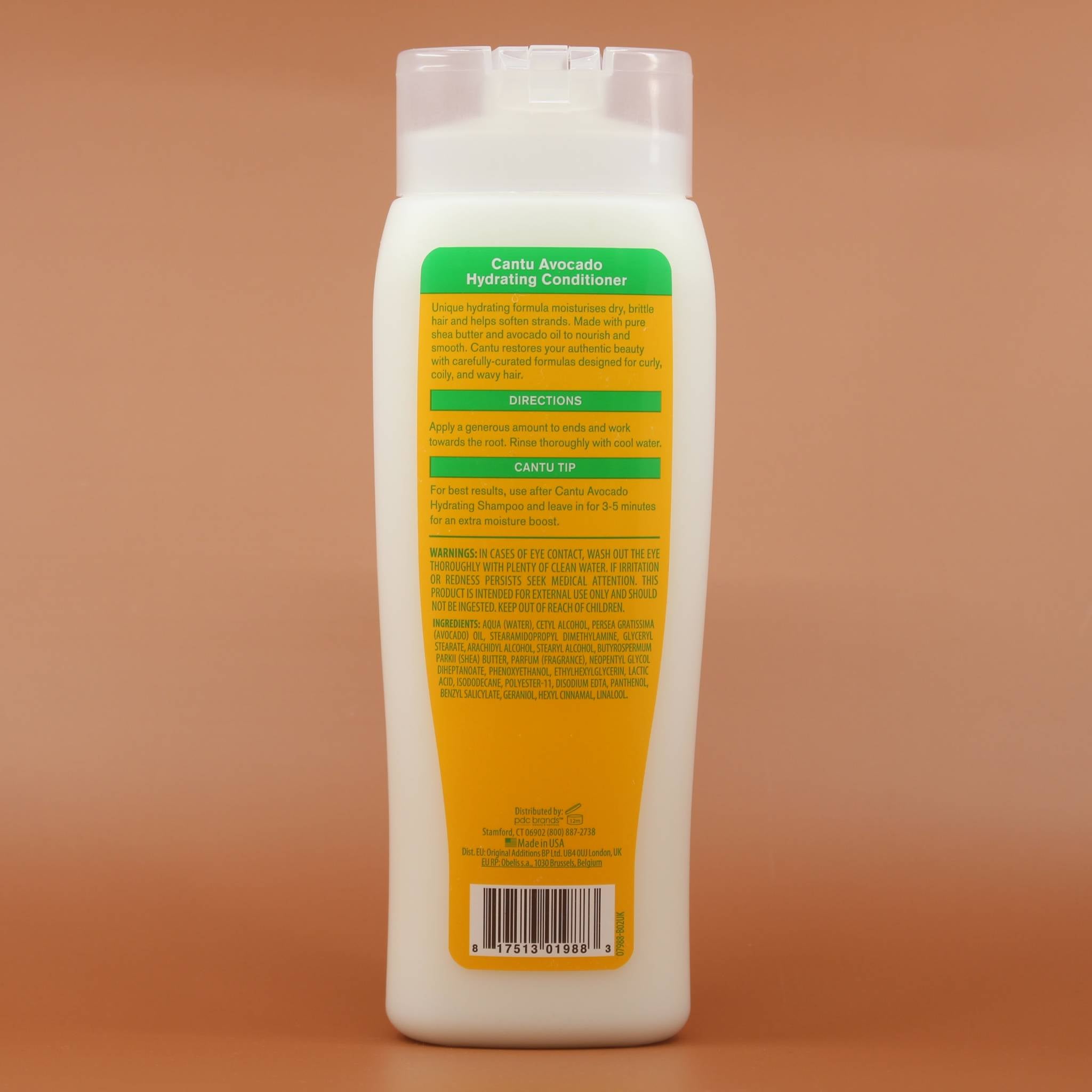 CANTU Avocado Hydrating Conditioner 400ml Rückseite
