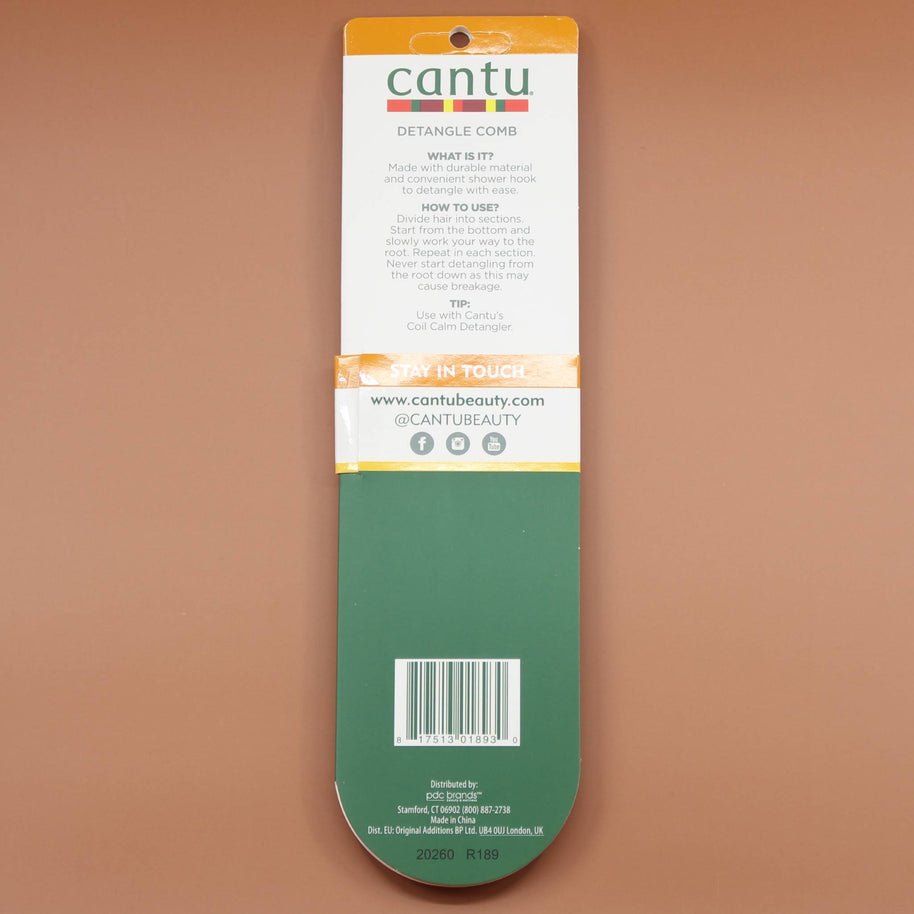 CANTU Detangle Wash Day Kamm Grau Hinten