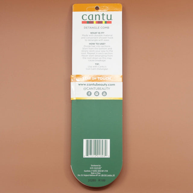 CANTU Detangle Wash Day Kamm Grau Hinten