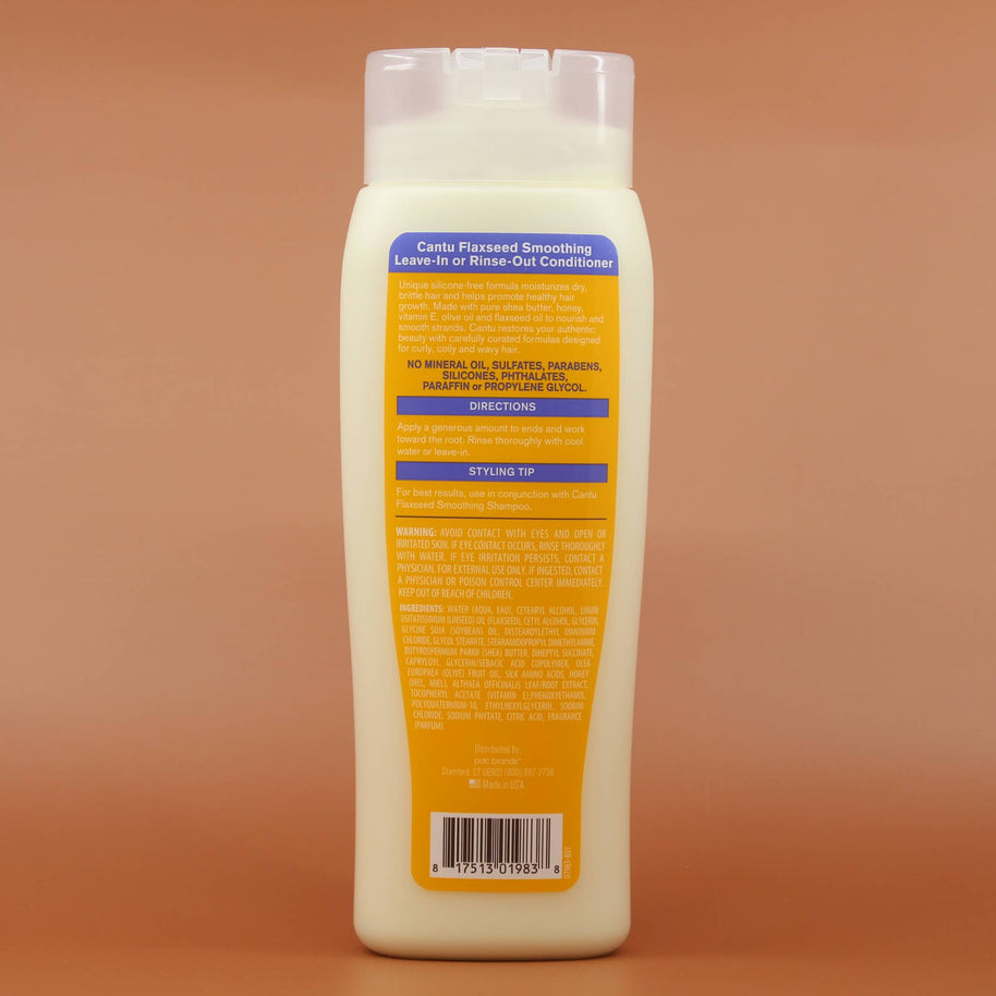 CANTU Flaxseed Conditioner 400ml Rückseite