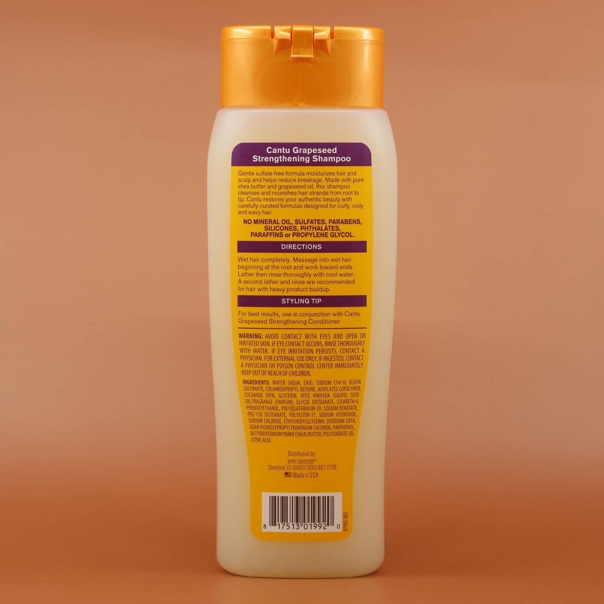CANTU Grapeseed Shampoo 400ml Rückseite