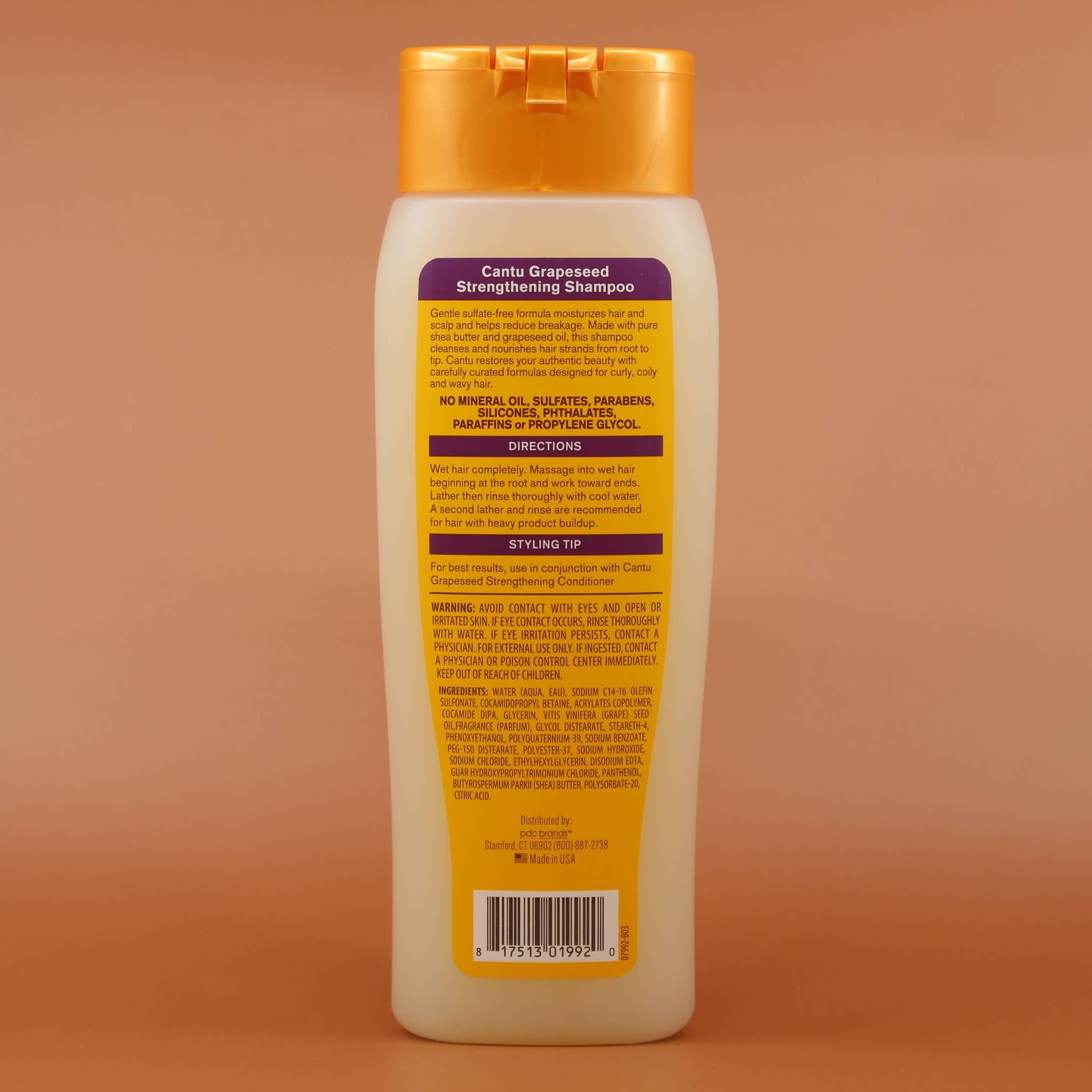 CANTU Grapeseed Shampoo 400ml Rückseite