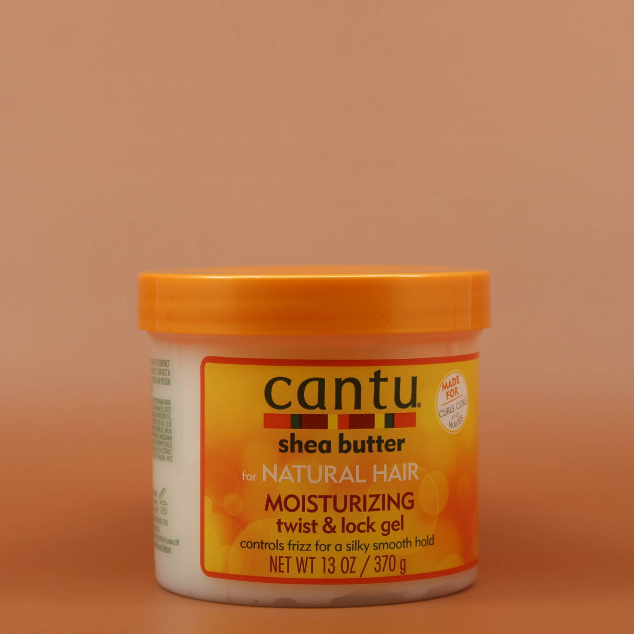 CANTU Shea Butter Twist & Lock Gel 370g Vorderseite