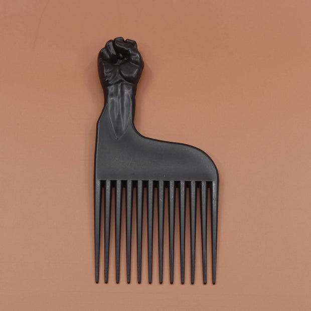 DREAMFIX Afrokamm Schwarz Vorne