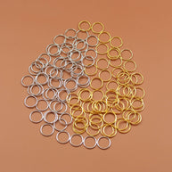 DREAMFIX Haar Ringe Gold und Silber
