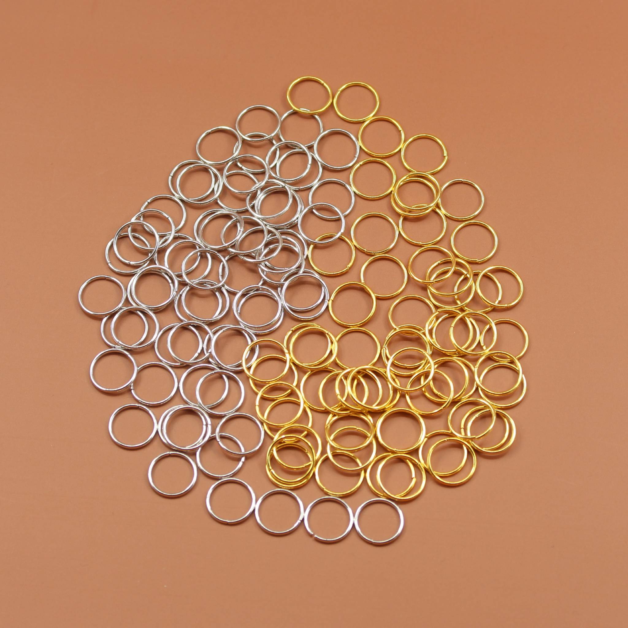 DREAMFIX Haar Ringe Gold und Silber