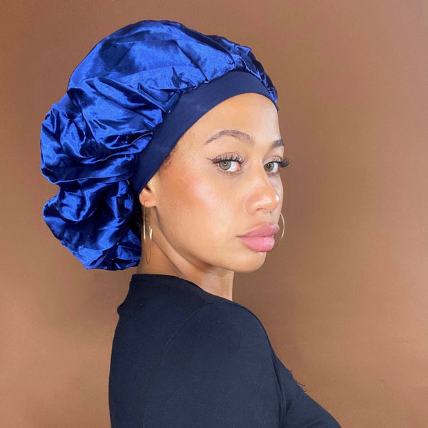 DREAMFIX Hair Bonnet XL Blau