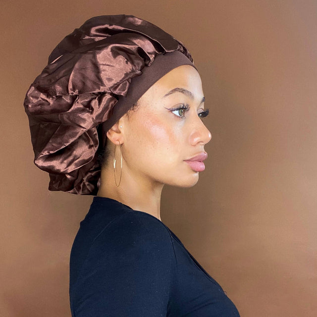 DREAMFIX Hair Bonnet XL Braun