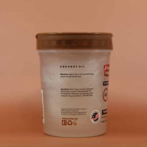 ECO STYLE Coconut Oil Styling Gel 949ml Rückansicht