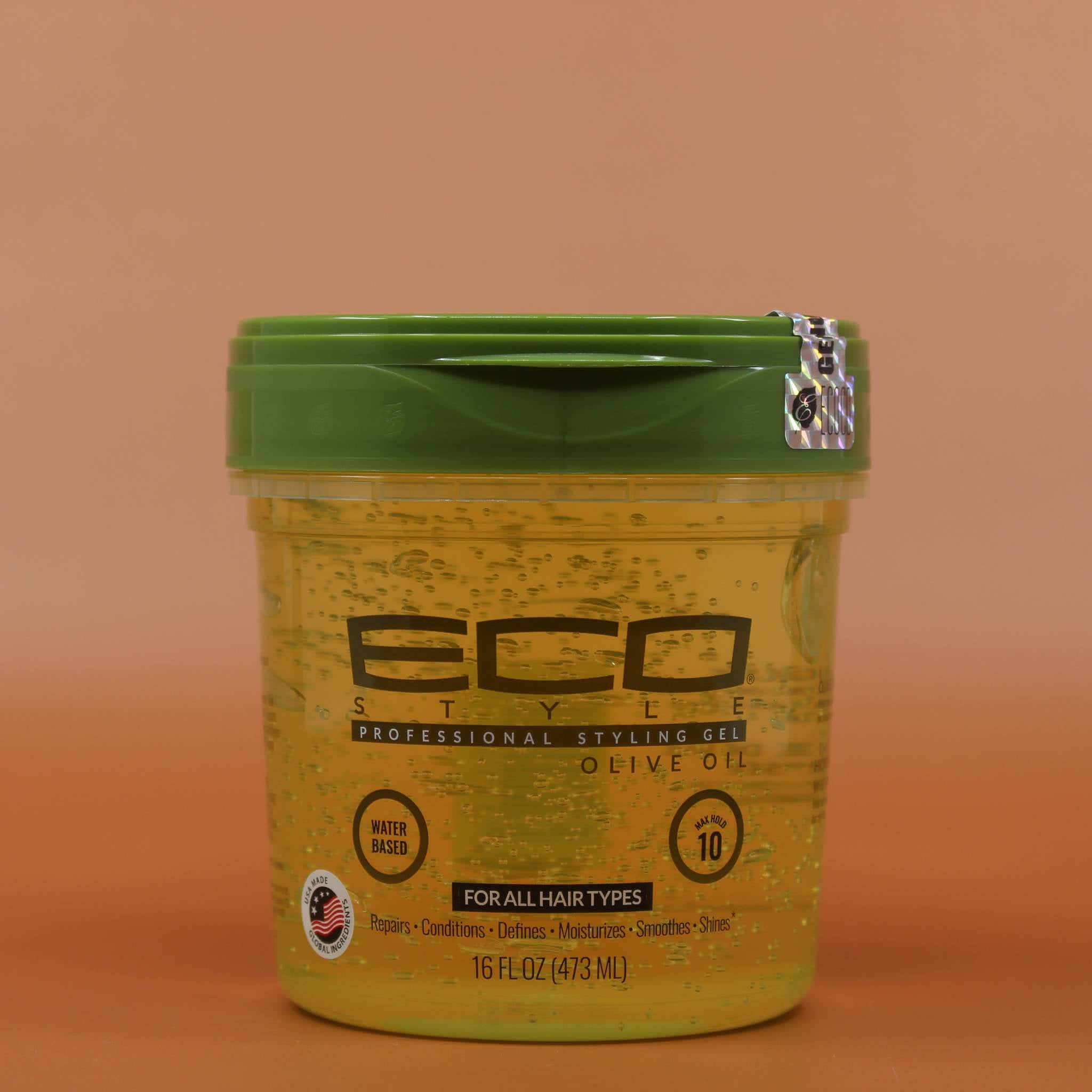 ECO STYLE Olive Oil Styling Gel 473ml Vorderansicht