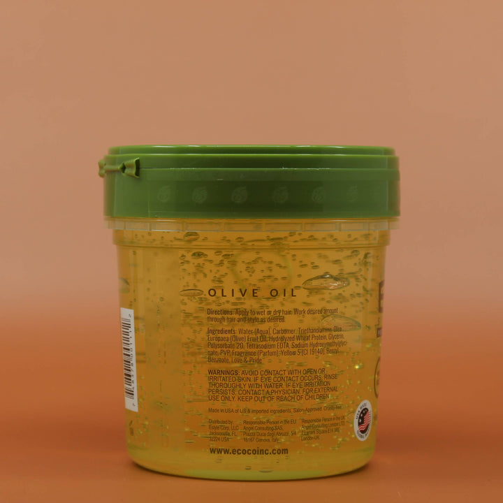 ECO STYLE Olive Oil Styling Gel 473ml Rückansicht