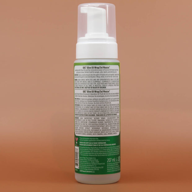 ORS Olive Oil Wrap Set Mousse 207ml Rückansicht