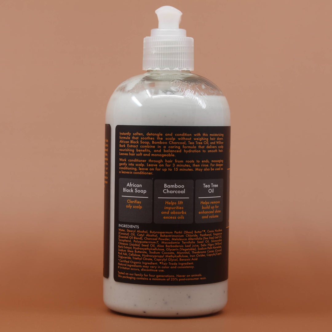 SHEA MOISTURE Black Soap Conditioner 384ml Rückseite