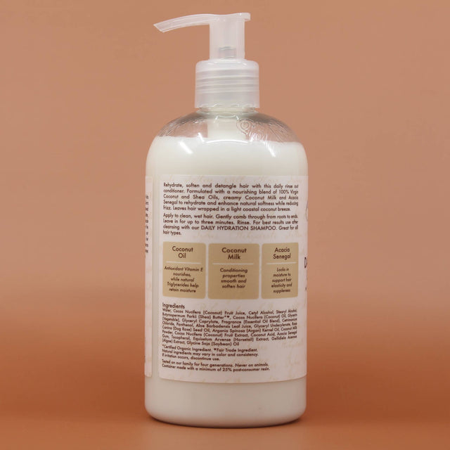SHEA MOISTURE Coconut Daily Hydration Conditioner 384ml Rückseite