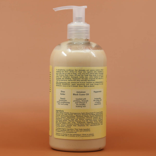SHEA MOISTURE Jamaican Black Castor Oil Conditioner 384ml Rückansicht