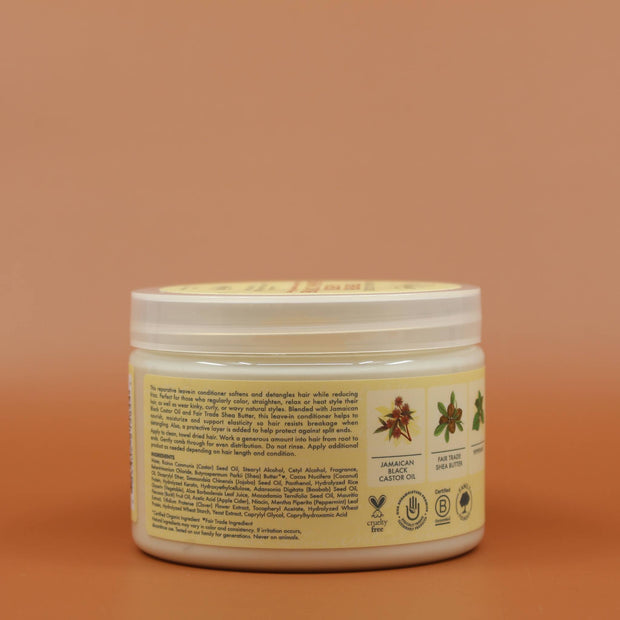 SHEA MOISTURE Jamaican Black Castor Oil Leave-In Conditioner 340ml Rückseite