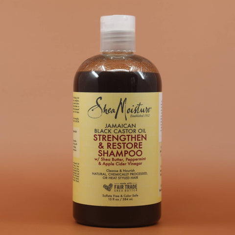 SHEA MOISTURE Jamaican Black Castor Oil Shampoo 384ml Vorderansicht
