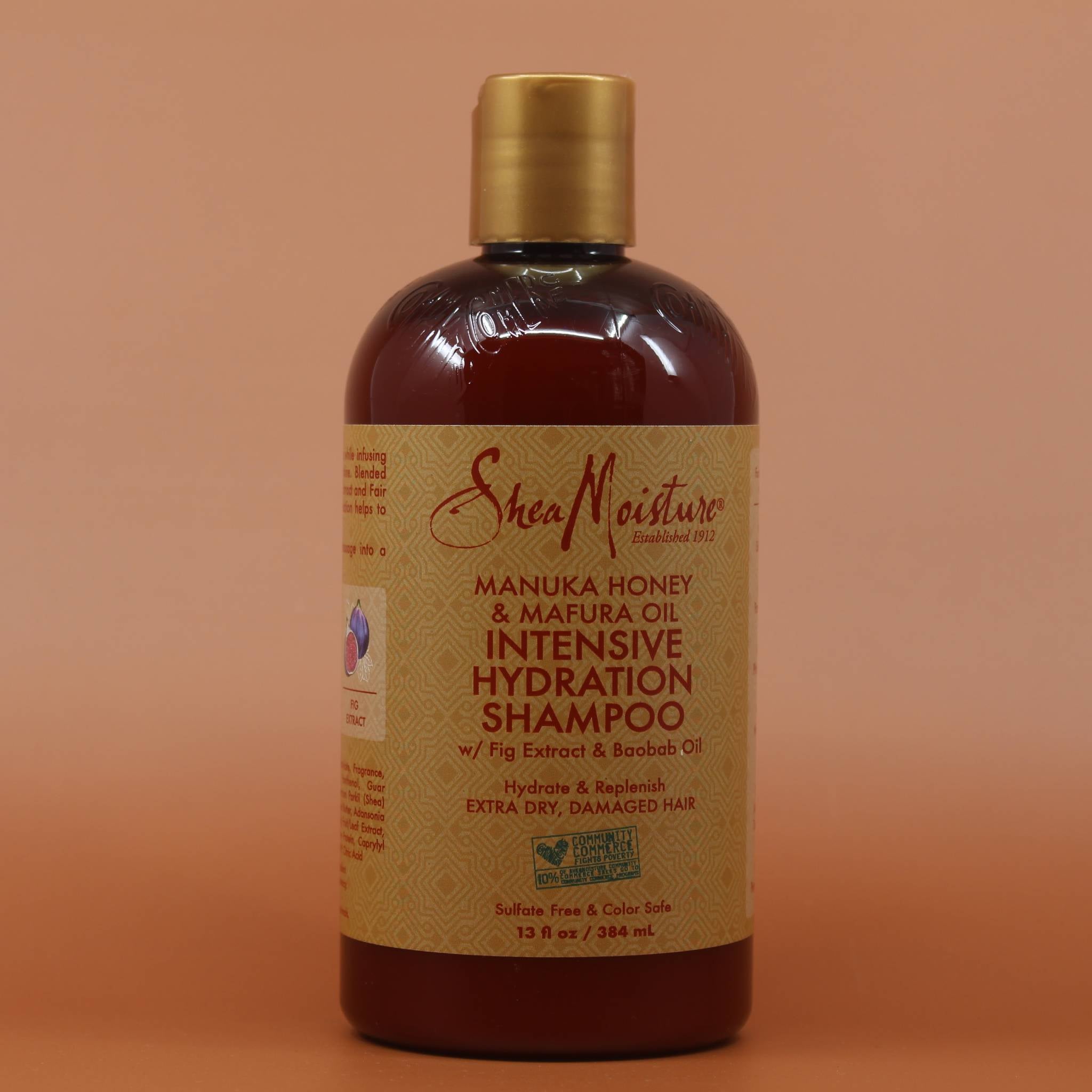 SHEA MOISTURE Manuka Honey Mafura Intensive Shampoo 384ml Vorderansicht