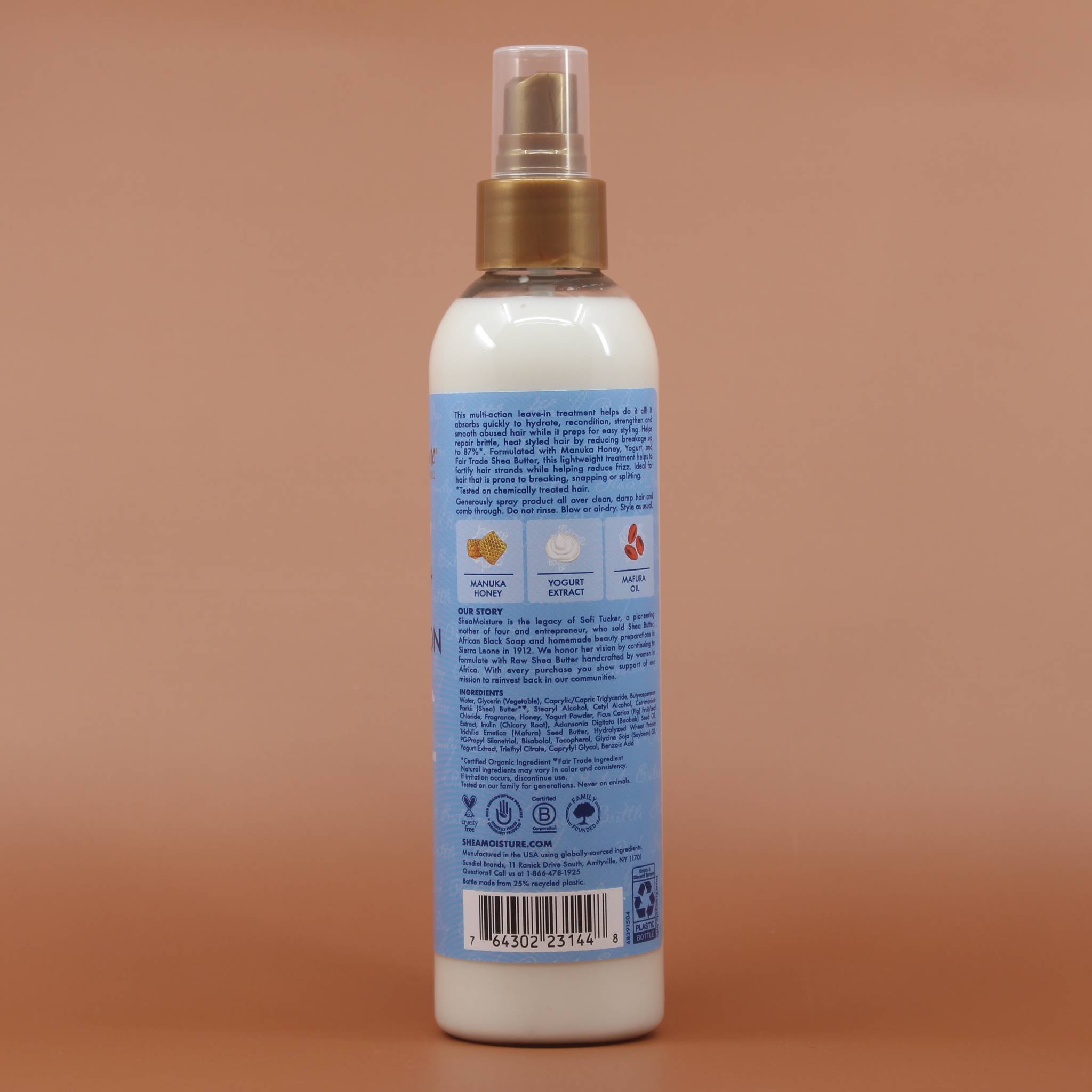 SHEA MOISTURE Manuka Honey Yogurt Leave-In 237ml Rückansicht