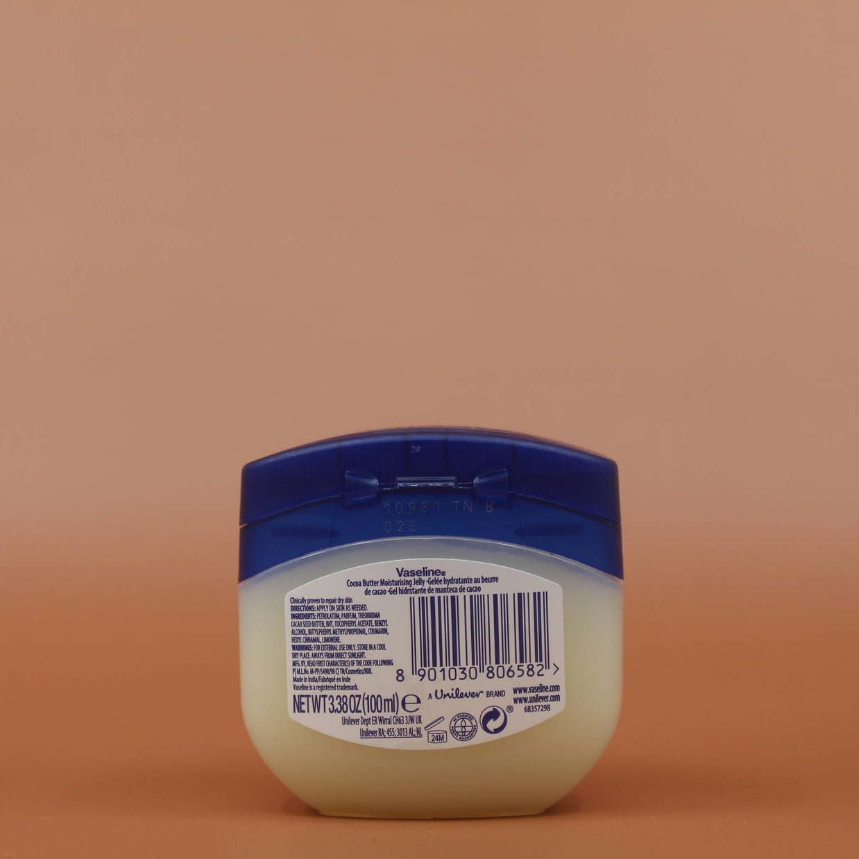 VASELINE Cocoa Butter 100ml Rückansicht
