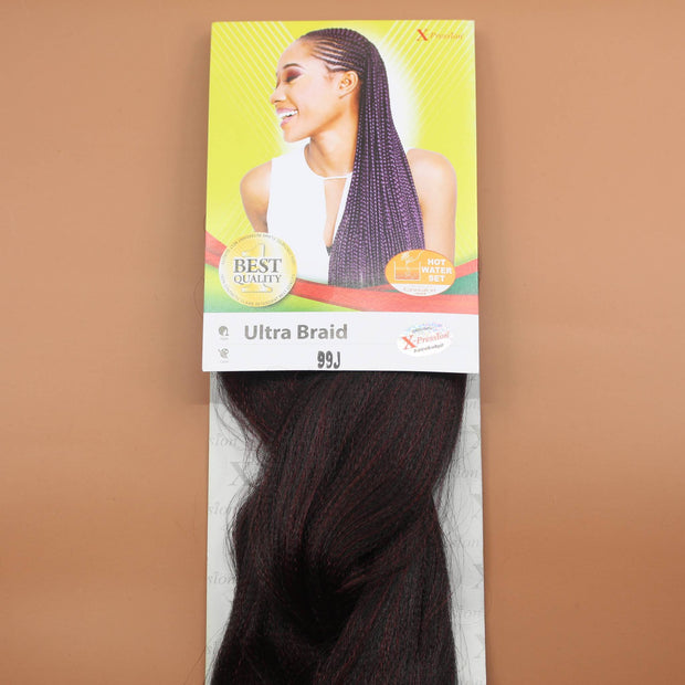 Kusthaar X-Pression Braiding Hair Farbe Rot-Violett #99J