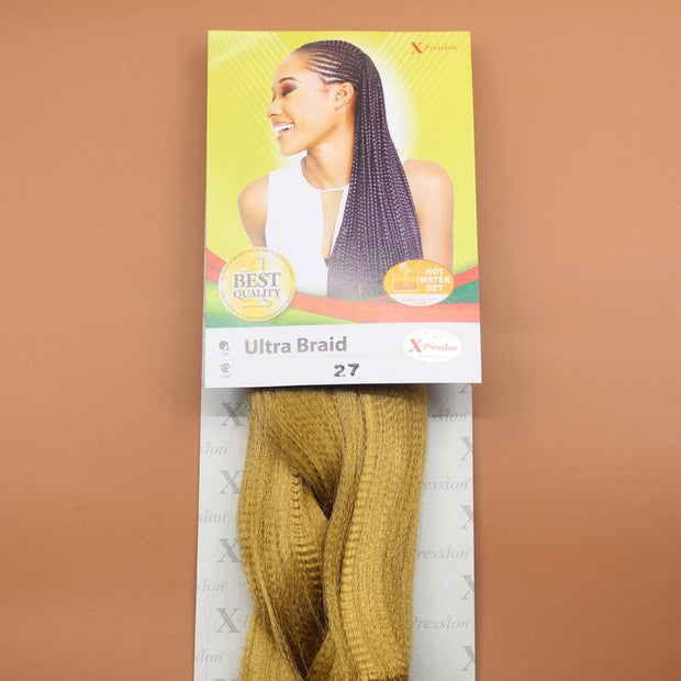 Kunsthaar X-PRESSION Ultra Braid Hair dunkel Goldblond Farbe 27