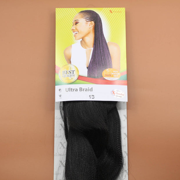 Kunsthaar X-Pression Braiding Hair Farbe natürlich Schwarz #1B