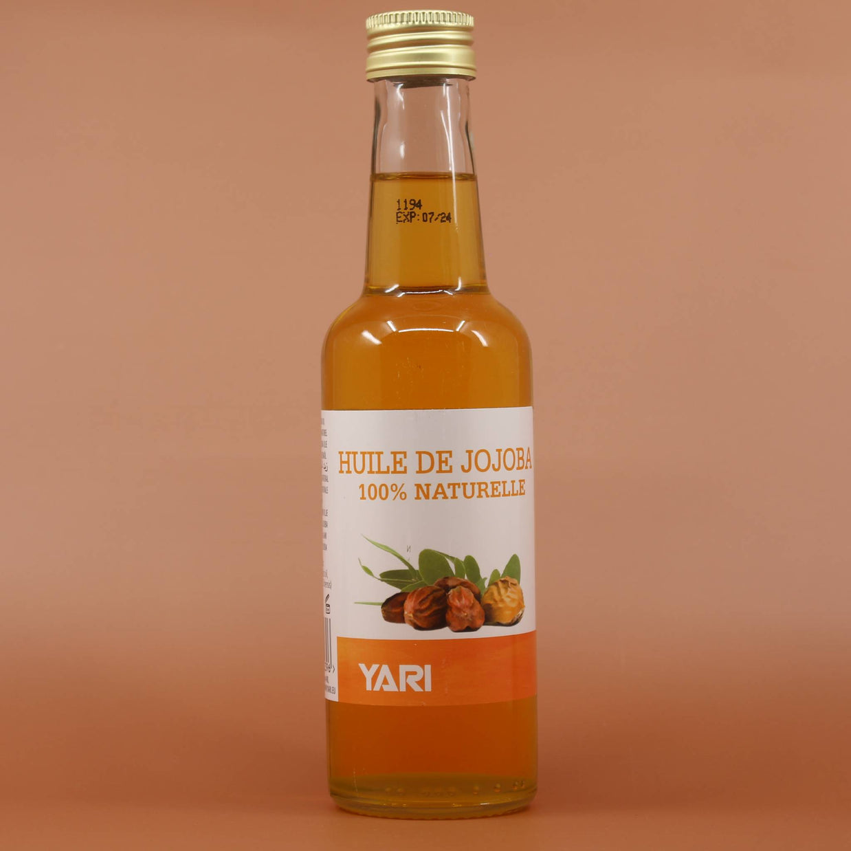 YARI 100% Natural Jojoba Öl 250ml Vorderansicht