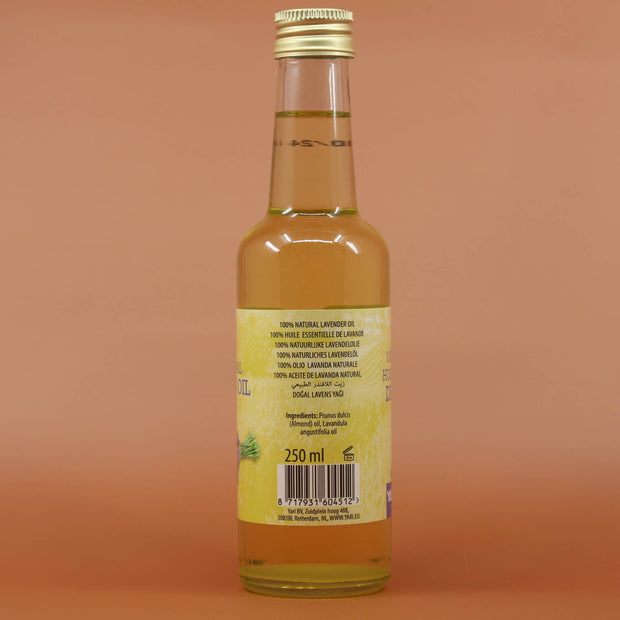 YARI 100% Natural Lavendel Öl 250ml Rückansicht