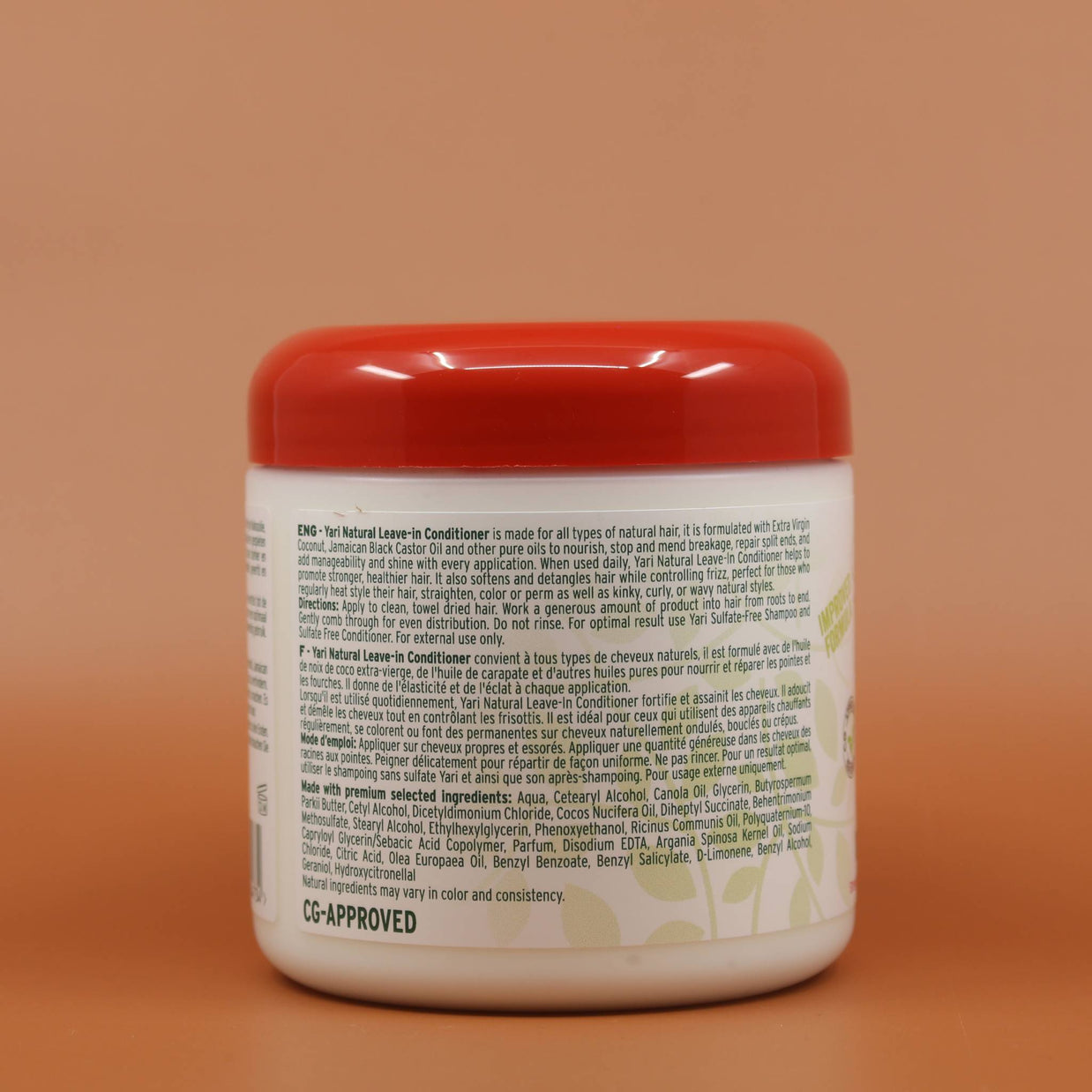 YARI Naturals Repair Leave-In Conditioner 475ml Rückseite