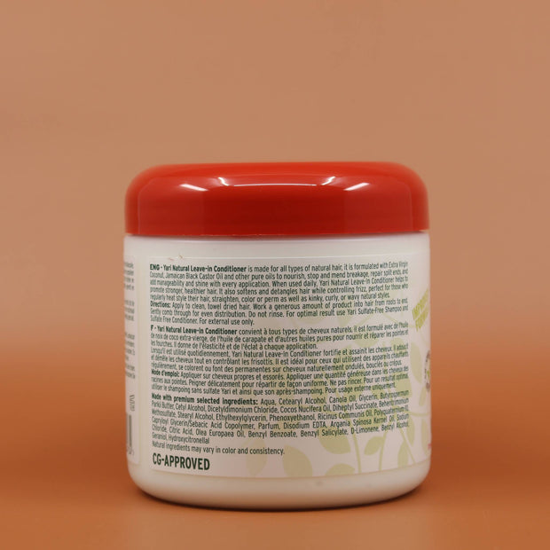 YARI Naturals Repair Leave-In Conditioner 475ml Rückseite